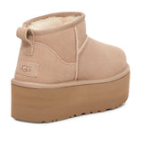 UGG Women's Classic Ultra Mini Platform in Sand