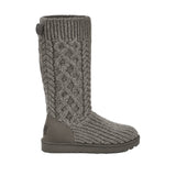 Ugg Women's Classic Cardi Cabled Knit in Grey