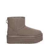 UGG Women's Classic Mini Platform in Smoke Plume