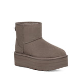 UGG Women's Classic Mini Platform in Smoke Plume