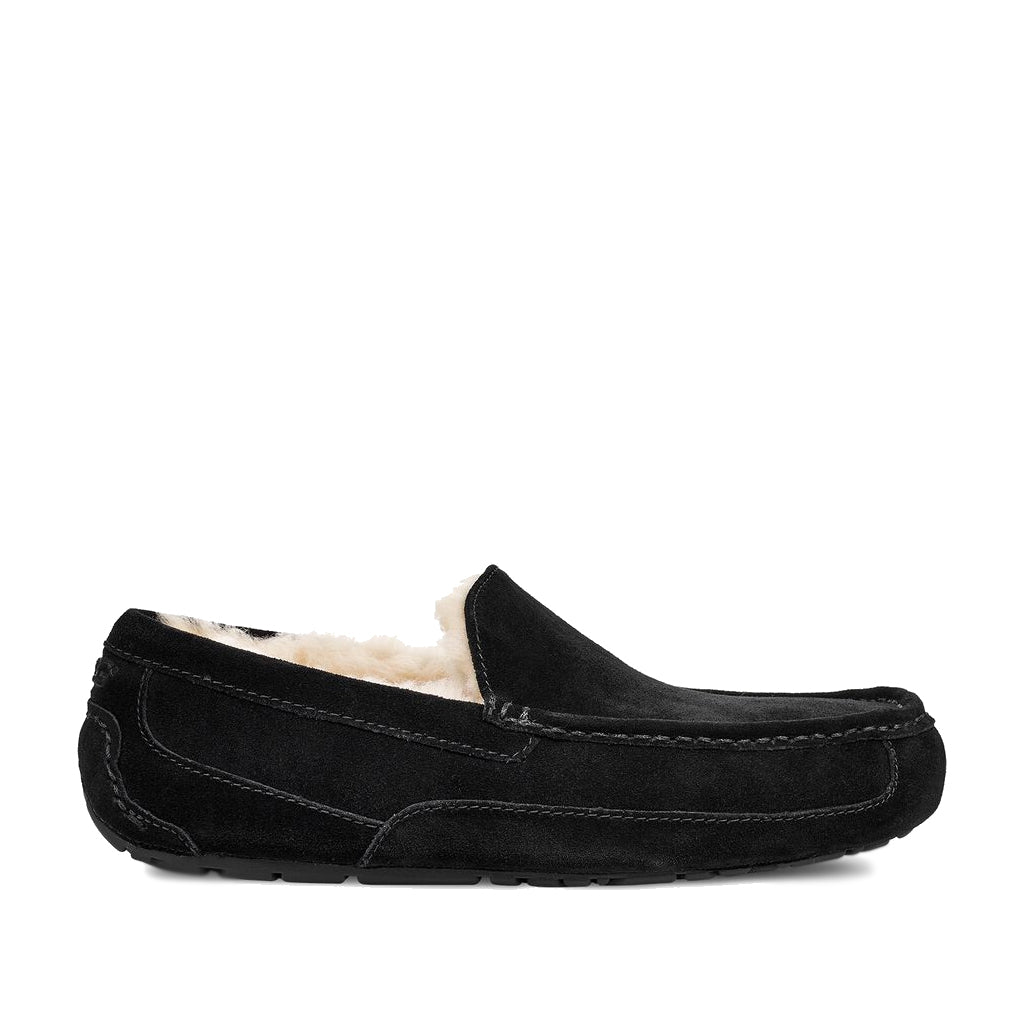 UGG Men's Ascot in in Black Leather