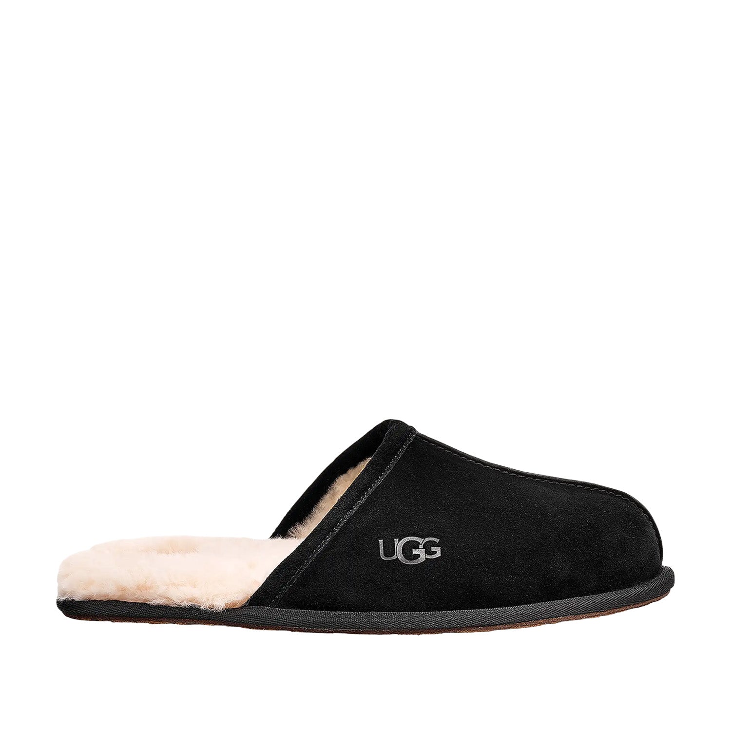 UGG Men's Scuff in Black Suede