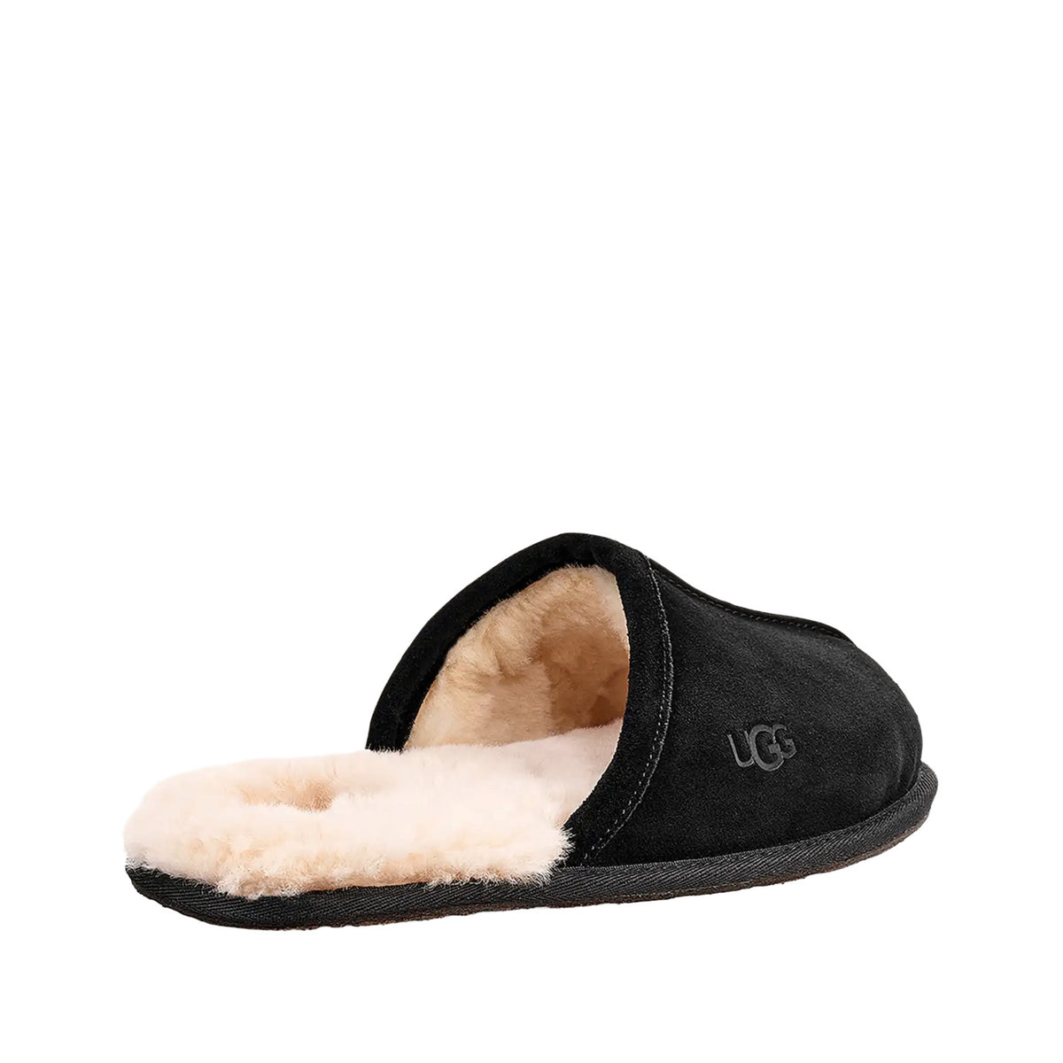 UGG Men's Scuff in Black Suede