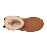 Ugg Women's Mini Bailey Bow II in Chestnut