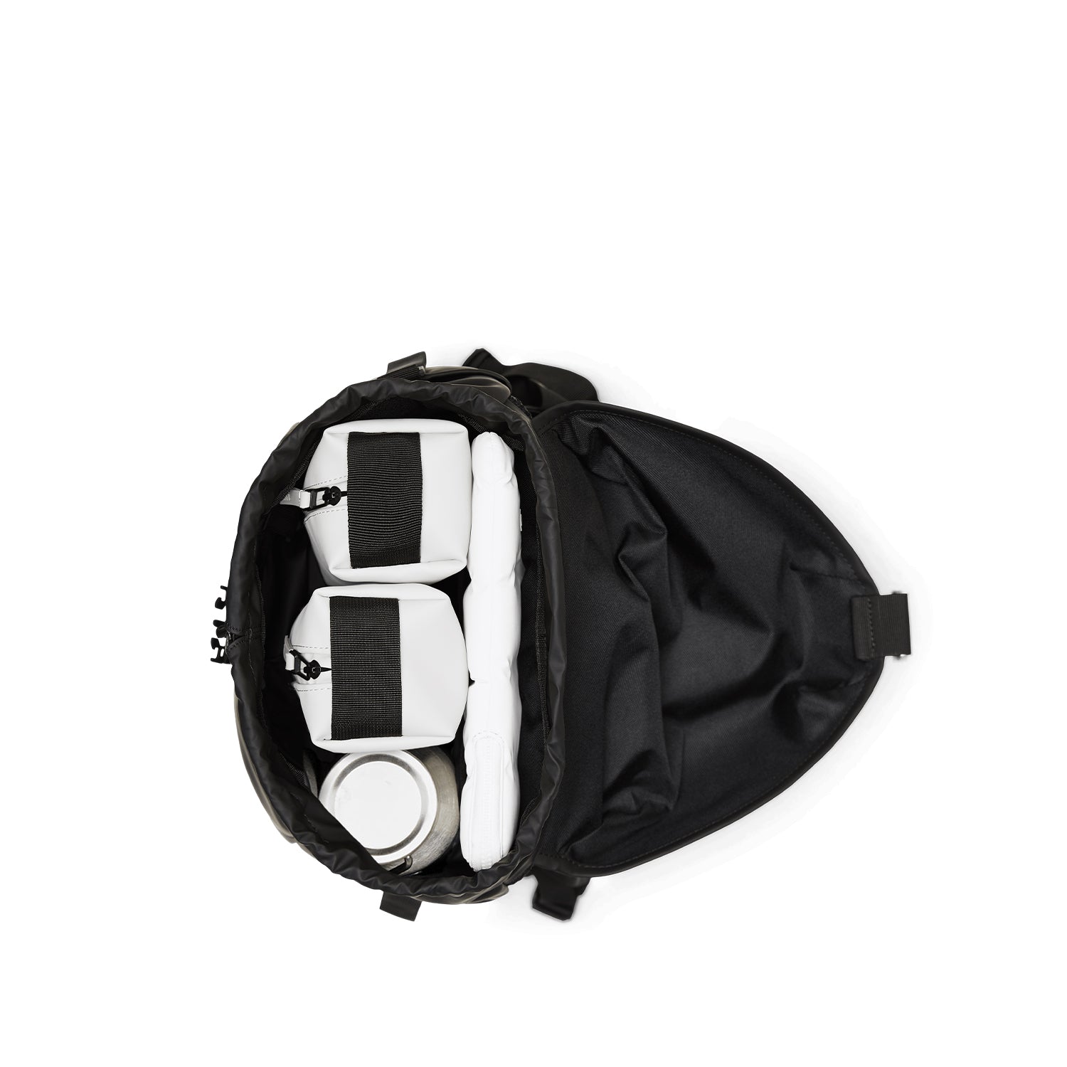 Rains Valera Bucket Backpack W3 in Black