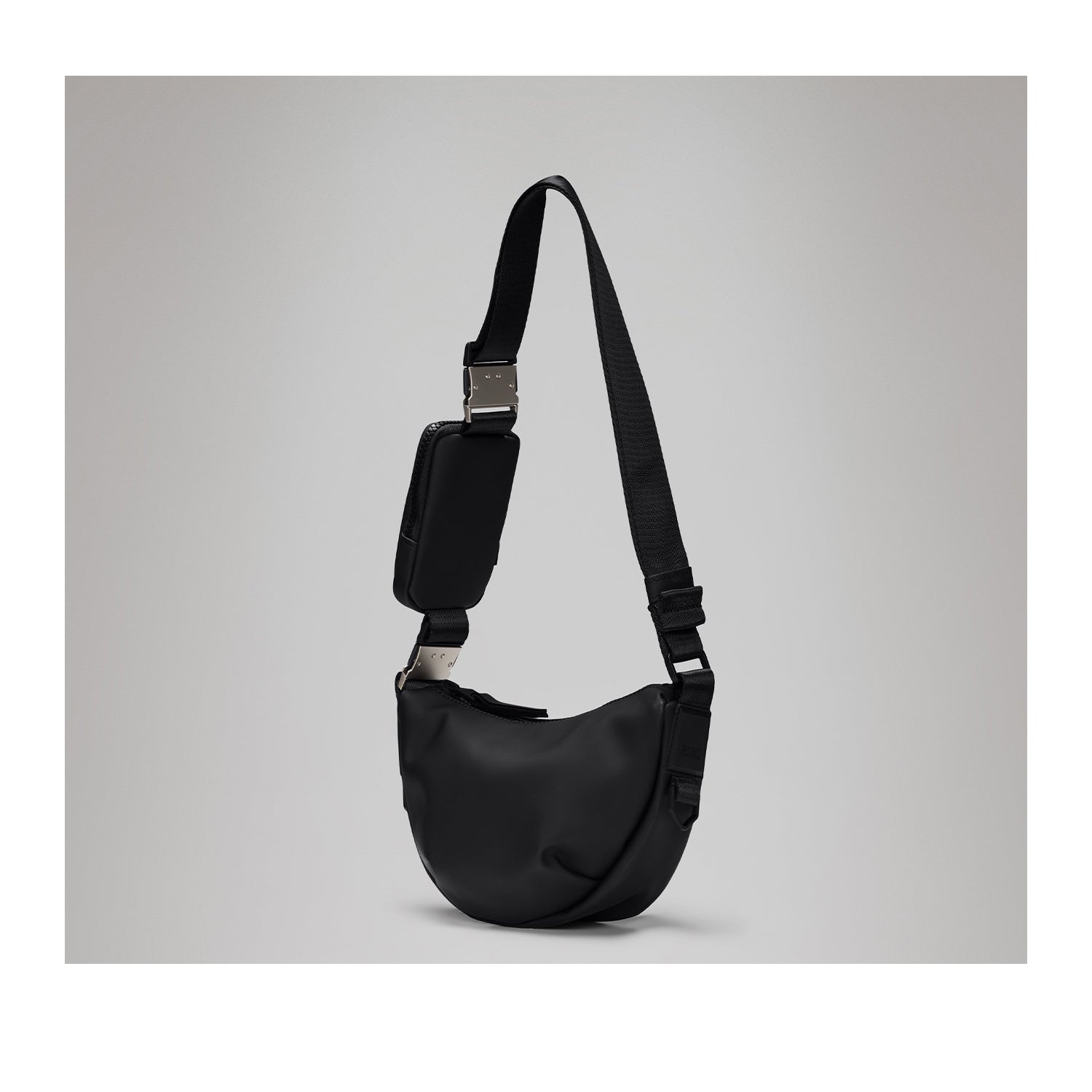 Rains Valera Shoulder Bag Mini W3 in Black