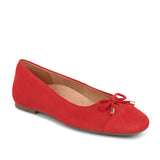 Vionic Women's Klara Ballet Flat in Red