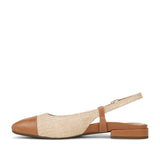 Vionic Women's Petaluma Slingback Flat in Raffia