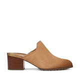 Vionic Claremont Heeled Mule in Camel