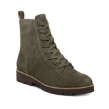 Vionic Women's Lani Water Resistant Lace Up Combat Boot in Olive