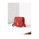 Uppdoo Vive Classic Saddle Bag in Red