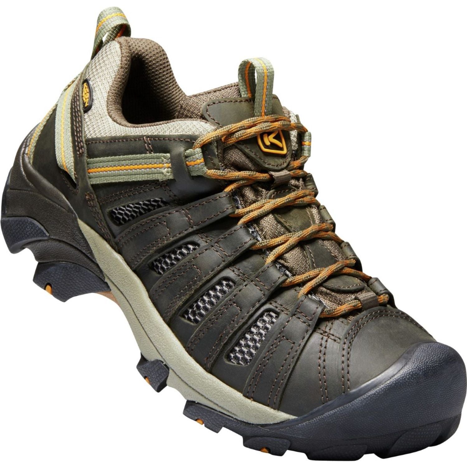 Keen Men's Voyageur in Black Olive/Inca Gold