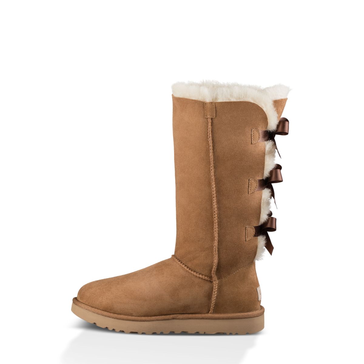 Ugg Women's Bailey Bow Tall Ii in Chestnut