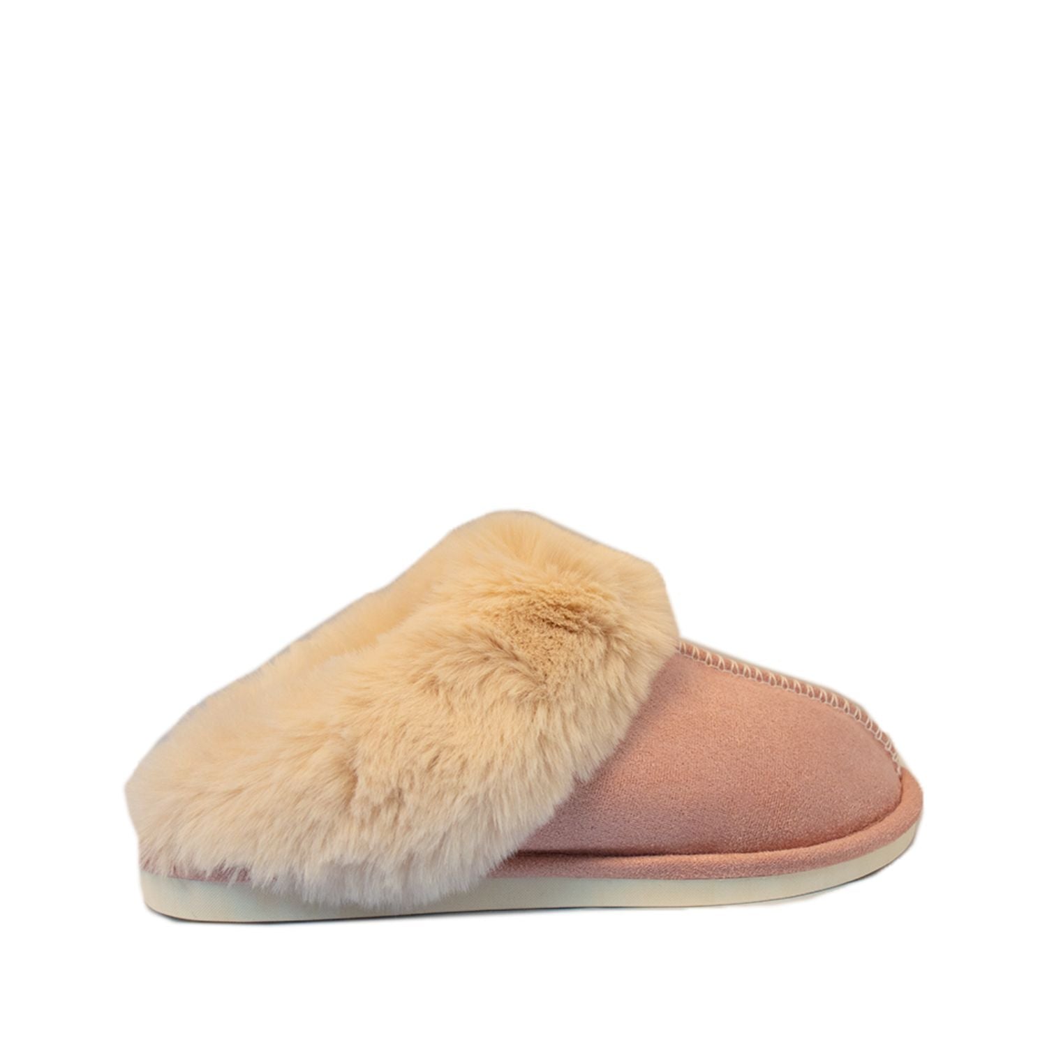 FLOOF Women's Warm Plush Furry Slippers in Pink