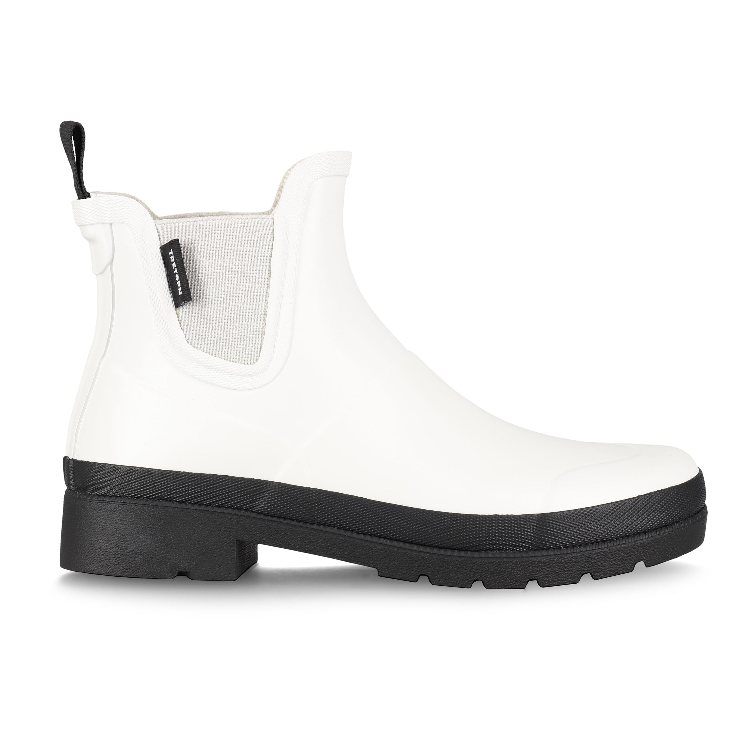 Tretorn Women's Lina 3 Rain Boots in White Black