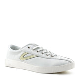 Tretorn Women's Nylite 2 Shoe in White and Gold